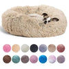 Bedroom Calming Dog Bed – Cozy Donut for Large, Medium & Small Dogs