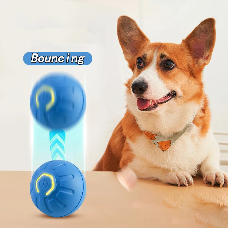 Pet Toys Gravity Electric Amusement Ball – Smart Bouncing Ball for Dogs & Cats