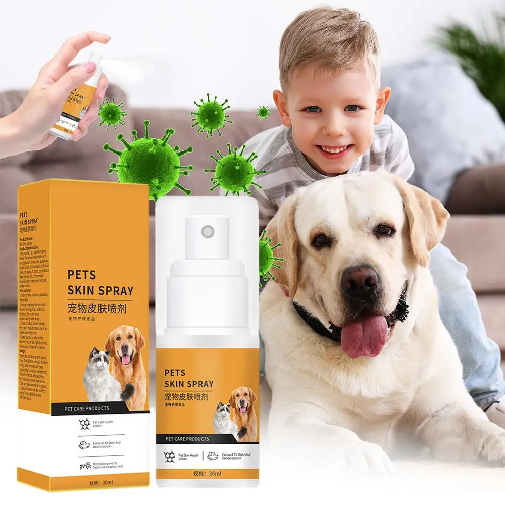 Dog Itch Relief Spray – 30ml Hot Spot & Skin Care Solution