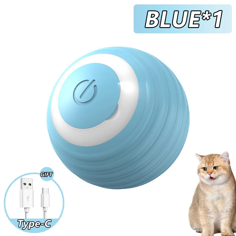 Pet Toys Gravity Electric Amusement Ball – Smart Bouncing Ball for Dogs & Cats