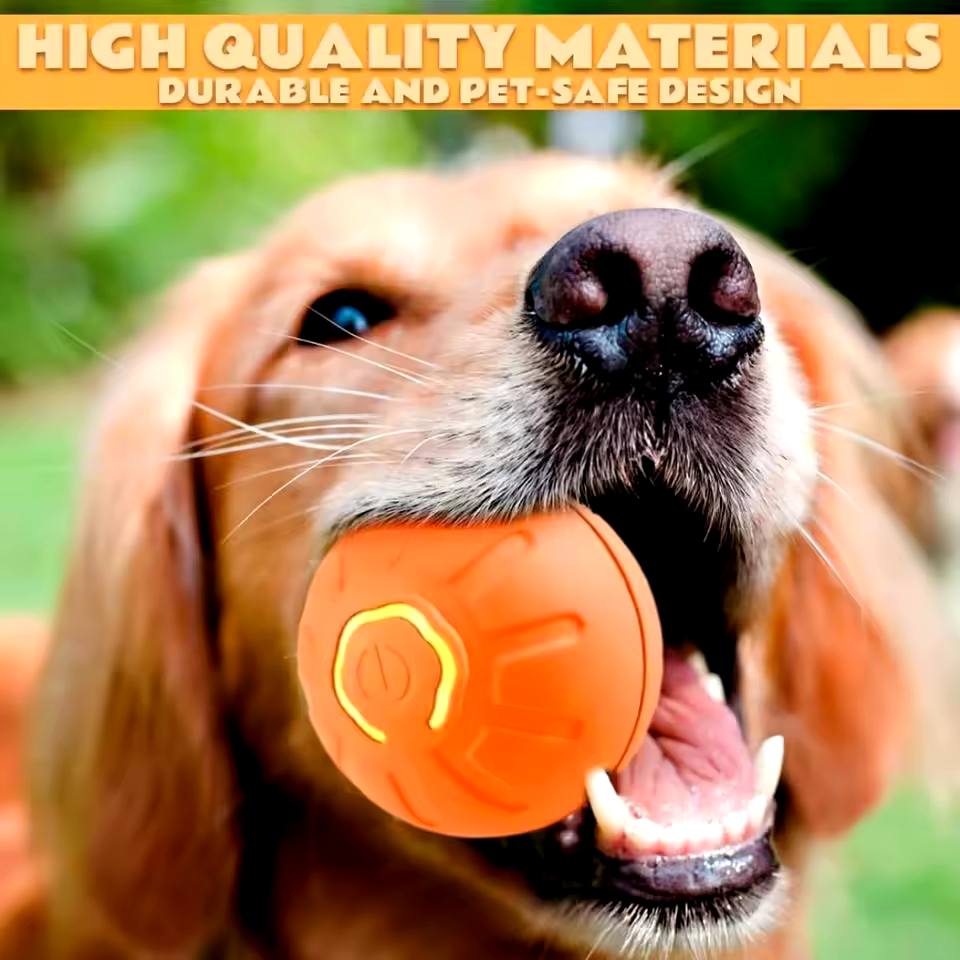 Pet Toys Gravity Electric Amusement Ball – Smart Bouncing Ball for Dogs & Cats